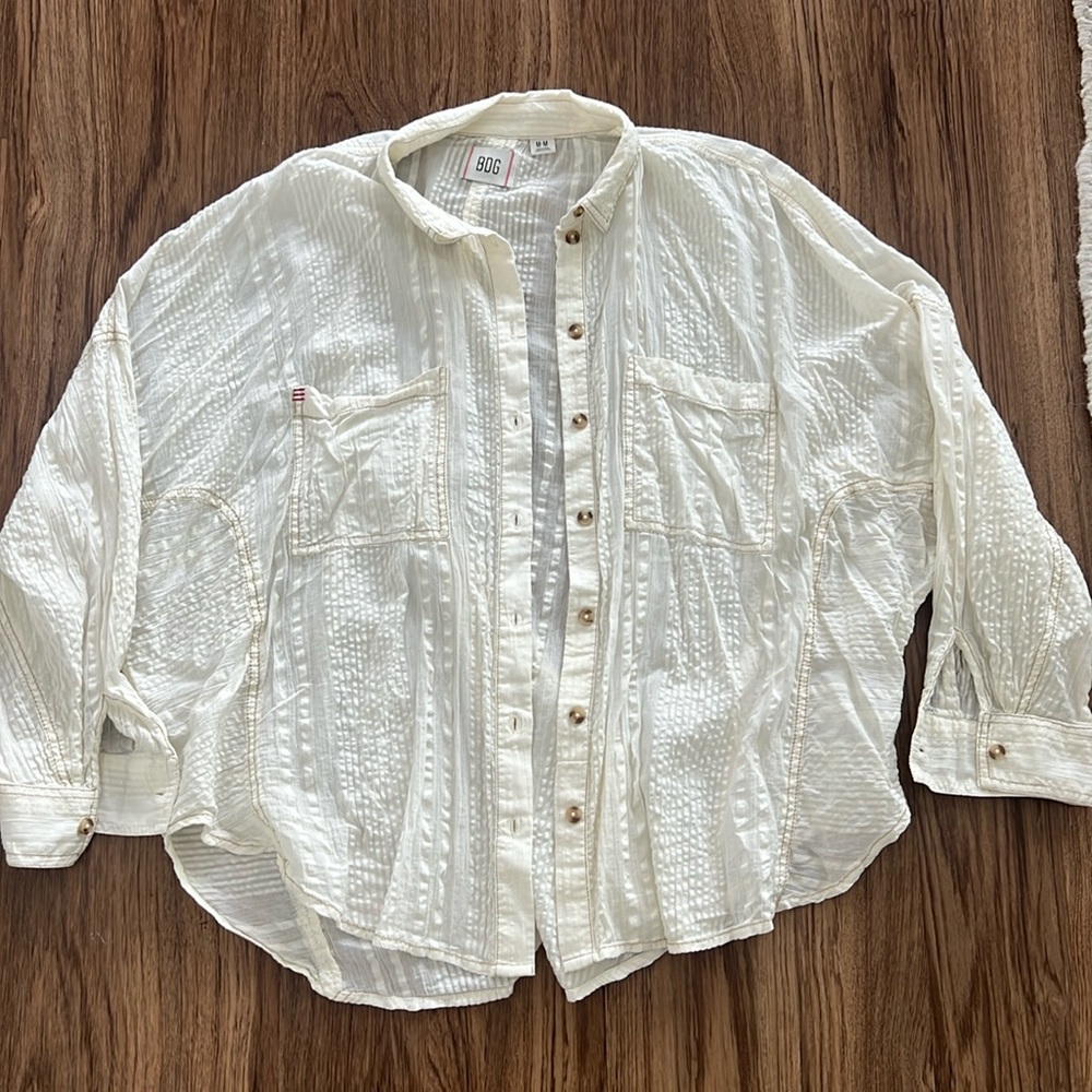 BDG oversized button up